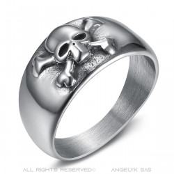 BA0404 BOBIJOO Jewelry Skull Ring Stainless Steel Pirate Ring