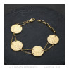 BR0298 BOBIJOO Jewelry Bracciale Louis d'or 4 pezzi Napoleon Gold