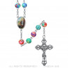 CP0039 BOBIJOO Jewelry Lourdes Rosary Prayer Rosary Decade Rosary Bead clay