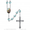 CP0042 BOBIJOO Jewelry Lourdes Rosary Prayer Rosary Decade Rosary Pearl Blue