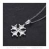 PE0154S BOBIJOO Jewelry Occitan Cross Pendant Cathare Man Stainless Steel Silver