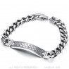 Bracelet franc-maçon pour homme 21cm en acier  IM#21343