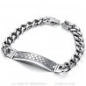 Freemason bracelet for men 21cm in steel IM#21343