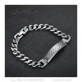 Freemason bracelet for men 21cm in steel IM#21344