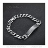 Bracelet franc-maçon pour homme 21cm en acier  IM#21344