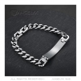 Bracelet franc-maçon pour homme 21cm en acier  IM#21345