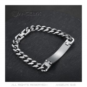 Freemason bracelet for men 21cm in steel IM#21345