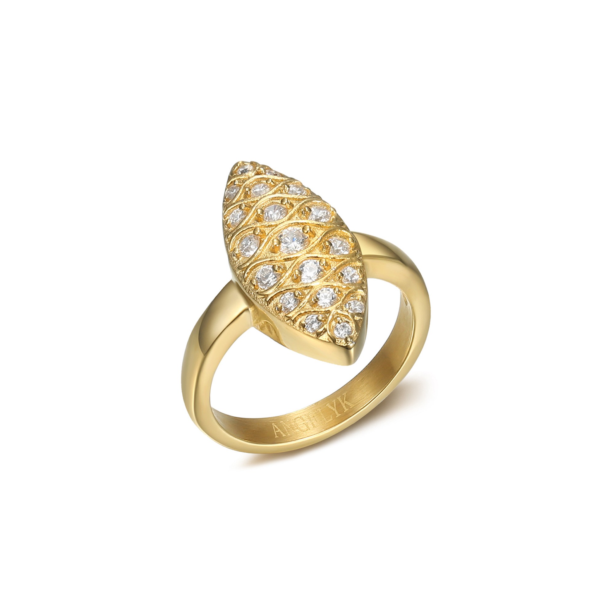 Or Jaune Bague La Marquise Bague Fiançailles Ella Marquise Or Jaune