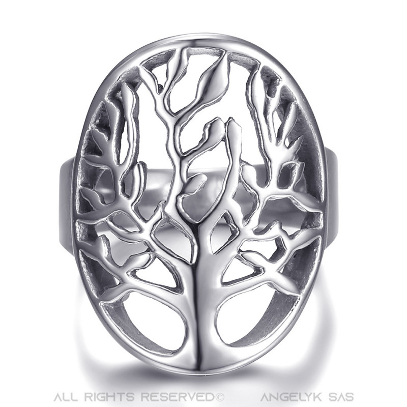 Anello albero sales della vita uomo