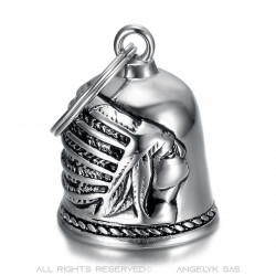 La Campana Porta Fortuna Motocicletta Indian Head Biker Triker  IM#21939