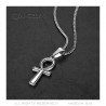 Small Egyptian Ankh Cross Pendant of Life Silver  IM#22157