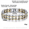 Bracelet Chain bike Steel Silver Golden  IM#22205