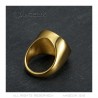 Ring Napoleon 1st 20 francs Stainless steel Gold IM#22211