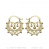 Savoyardes Enfant Adulte 25mm Créoles Diamant  IM#22553