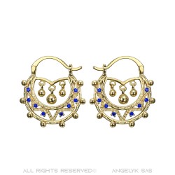 Savoyard Children Adult 25mm Sapphire Blue IM#22559