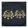 Boucles d'oreilles Savoyardes Niglo Femme Gitane Or Diamant  IM#22684