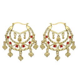 Niglo Orecchini savoiardi in oro rubino da donna IM#22688