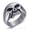 Anello Biker Triker da uomo con teschio in acciaio inox 316l   IM#22834