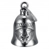 Motorbike bell Mocy Bell Hedgehog Niglo Biker Stainless steel Silver IM#22845