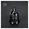 Clochette moto Mocy Bell Hérisson Niglo Biker Acier inoxydable Noir  IM#22853