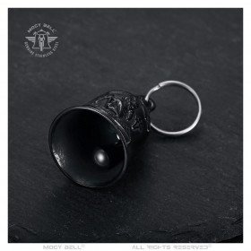 Clochette moto Guardian bell Aigle US Noir titane Acier  IM#22908