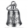 Motorbike bell Mocy Bell Saint-Christophe Stainless steel Silver IM#22913