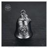 Motorbike bell Mocy Bell Saint-Christophe Stainless steel Silver IM#22914