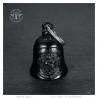 Motorbike bell Mocy Bell Saint-Christophe Stainless steel Black titanium IM#22921