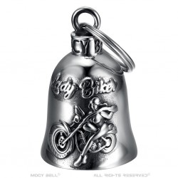 Mocy Bell Lady Biker Acciaio Inox Argento IM#22948