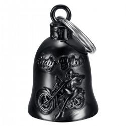 Mocy Bell Lady Biker in acciaio inox nero IM#22954