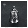 Motorbike bell Mocy Bell Chopper Stainless steel Silver IM#22970