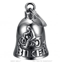 Campana Mocy Biker Acciaio Inox Argento IM#23000