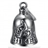 Motorbike bell Mocy Bell Biker Stainless steel Silver IM#23000