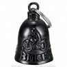 Motorbike bell Mocy Bell Biker Stainless steel Black IM#23007