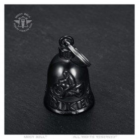 Clochette moto Guardian bell Aigle US Noir titane Acier  IM#23008