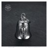 Motorbike bell Mocy Bell Freedom Stainless steel Silver IM#23041