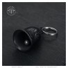 Motorbike bell Mocy Bell Freedom Stainless steel Black IM#23049