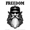 Timbre de moto Mocy Bell Freedom Acero inoxidable Negro IM#23050