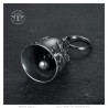 Clochette moto Guardian bell Aigle US Noir titane Acier  IM#23056