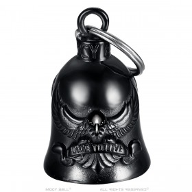 Clochette moto Guardian bell Aigle US Noir titane Acier  IM#23061