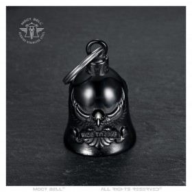 Clochette moto Guardian bell Aigle US Noir titane Acier  IM#23062