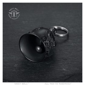 Clochette moto Guardian bell Aigle US Noir titane Acier  IM#23063