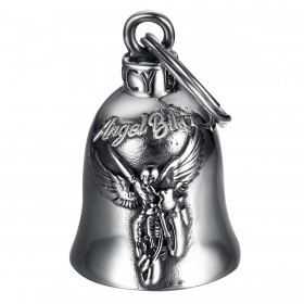 Campanello per moto Mocy Bell Angel Biker Acciaio inossidabile Argento IM#23067