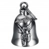 Motorcycle Bell Mocy Bell Angel Biker Stainless Steel Silver IM#23067