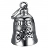 Motorcycle Bell Mocy Bell Triker Stainless Steel Silver IM#23081