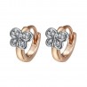 Baby Girl Gold Diamond Butterfly Earrings IM#23108