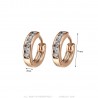 Baby Girl Gold Diamond Earrings IM#23116