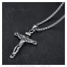 Chain Pendant Christ Cross Stainless Steel  IM#23152