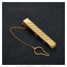 Krawattenklammern Modell Prestige Edelstahl Vergoldet Gold IM#23170