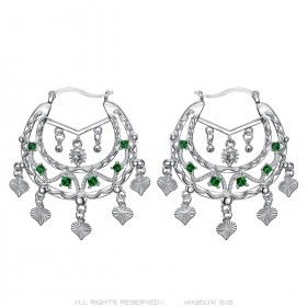 Savoyardes Bijou Gitan Femme Argent Modèle Indra  IM#23468